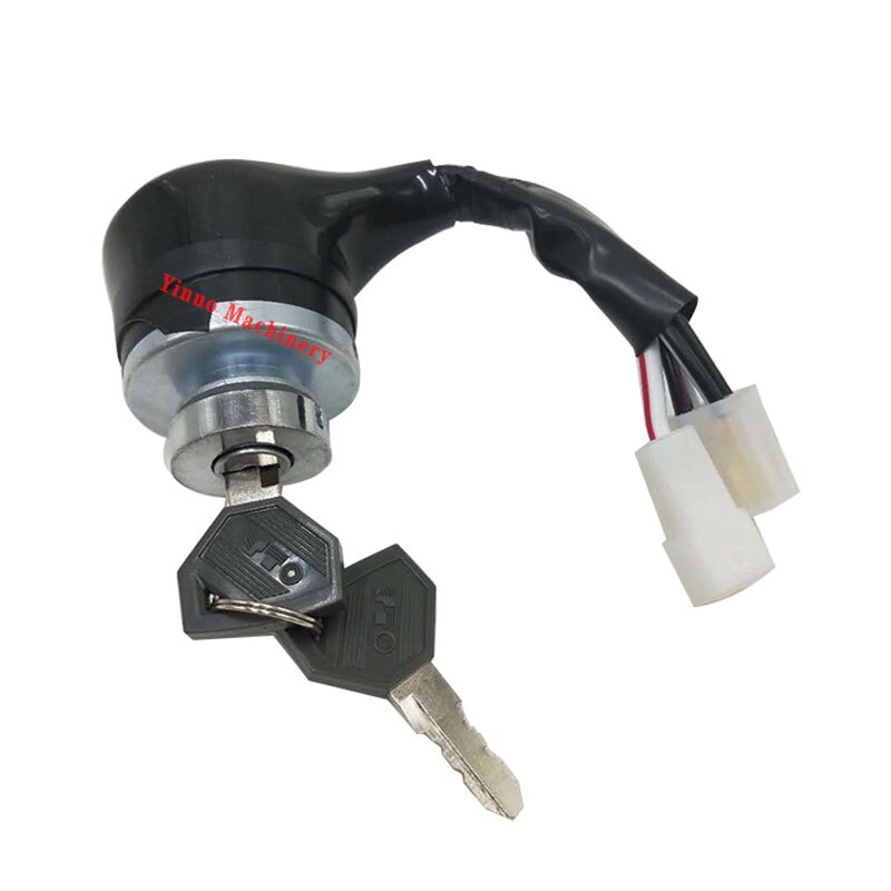 Interrupteur d&#39;allumage pour moteur Yanmar VIO17, 20, 25, 30, 35, 55, avec clé de démarrage