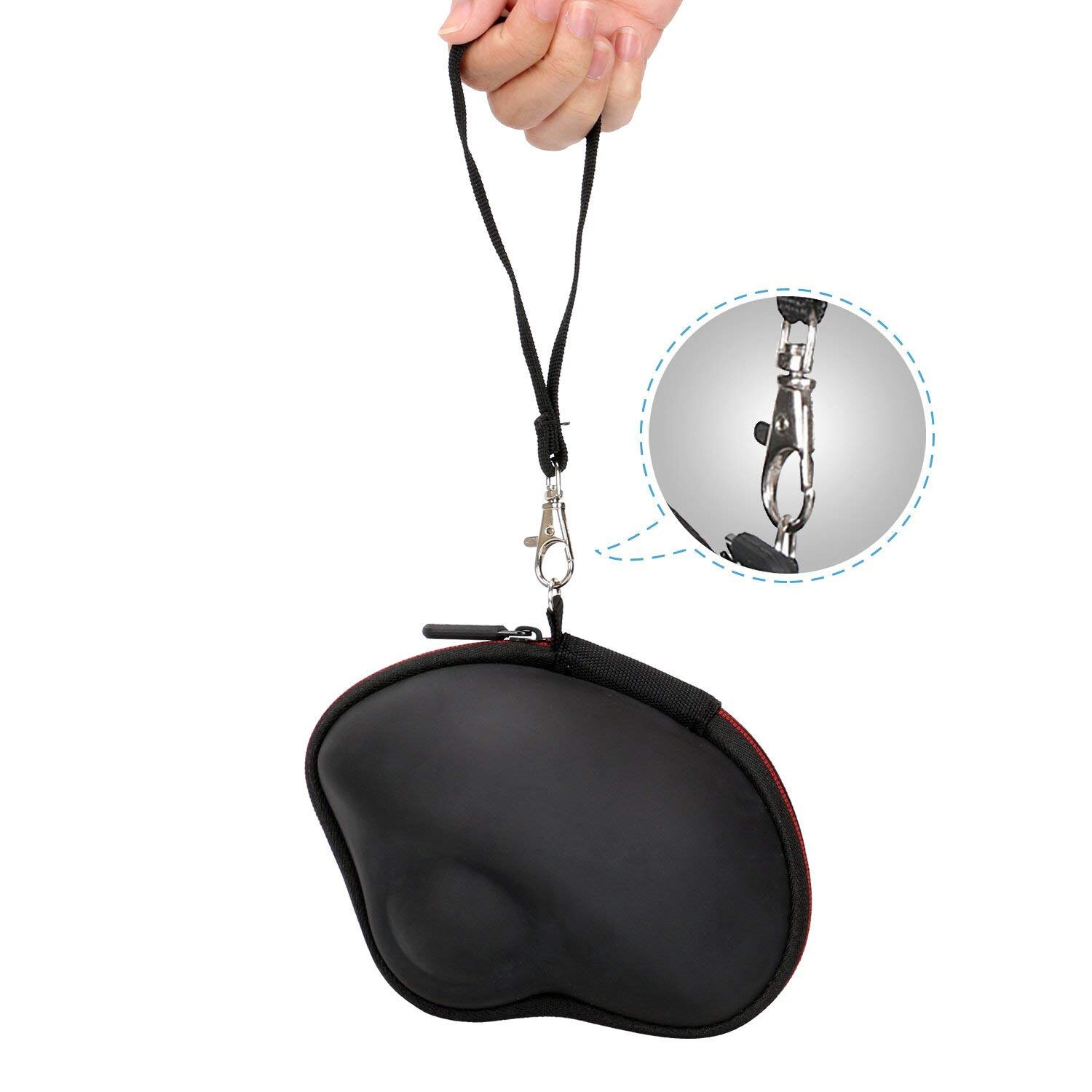 Eva Harde Beschermhoes Reizen Carrying Opbergtas Voor Logitech M570 Draadloze Muis Trackball Draadloze