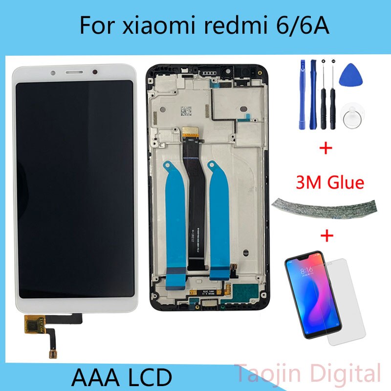 Originele LCD Voor XIAOMI Redmi 6A Lcd Touch Screen Voor Redmi 6 Display Digitizer Voor Redmi 6 LCD Display touch Screen