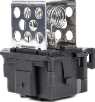 Regolatore di ventilazione 1308CP 1308CL 9658508980 pour Citroen BERLINGO C3 C4 DS4 pour Peugeot 307 3008 5008 résistance ventilateur: Black
