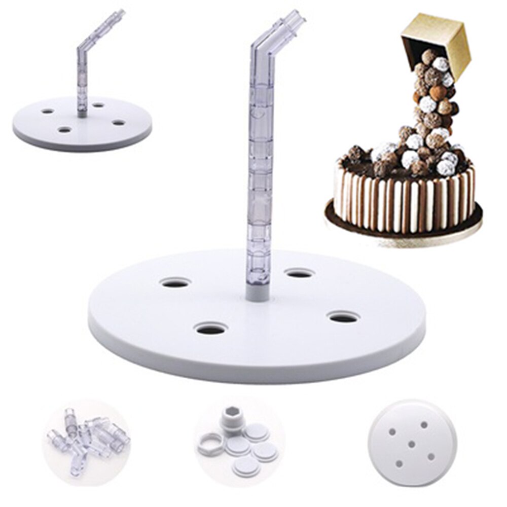 Cake Pouring Kit Hanging Decorative Cake Stand Birthday Wedding Party DIY Cake Tools Cake Support Structure Frame Anti Gravity
