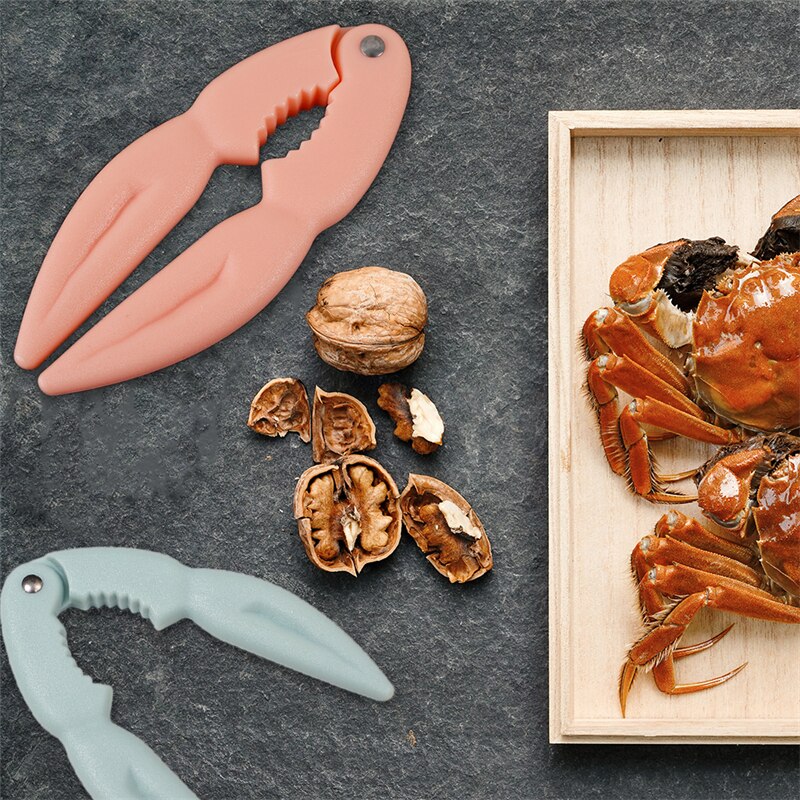 Pinzas de garra de cangrejo para el hogar, utensilios de cocina multifunción, tuerca, pata de cangrejo, Cracker