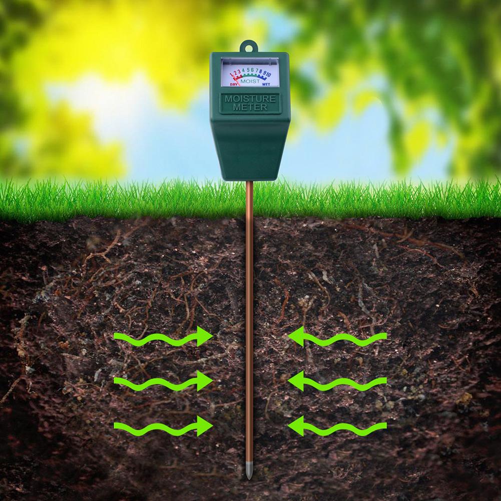 Outdoor Soil Moisture Measuring Sensor Tester Humidity Hygrometer Hydroponic Gardening Water Plant Flower Soil PH Tester Meter