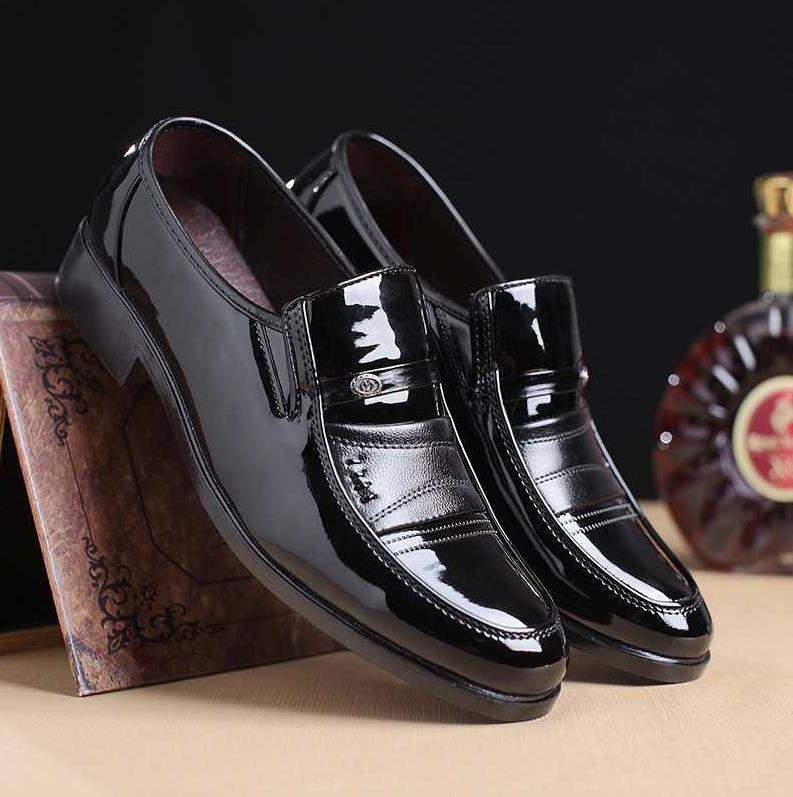 Men's leather shoes British business formal shoes for young men men's casual shoes schoenen mannen