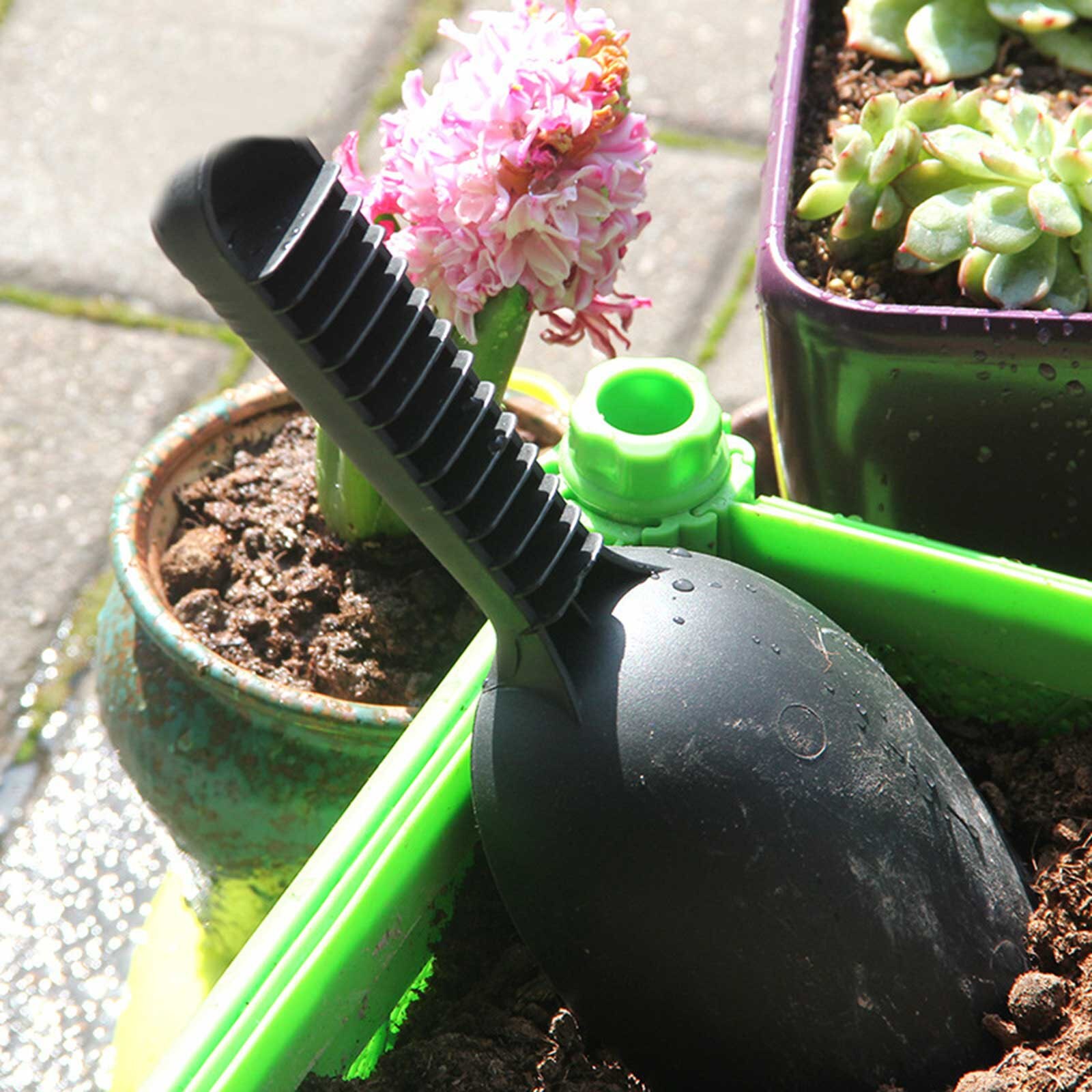 Spade Garden Plastic Shovel With A Scale Plants Hand Shovel Trowel Fertilizer Transferring Seeds Household Gardening Tools #T1P