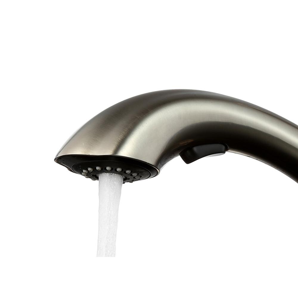 Shuielin Universele Vervanging Sproeier Pull Out Spray Head Voor Aanrecht Pull-Down Kraan In Geborsteld Nikkel