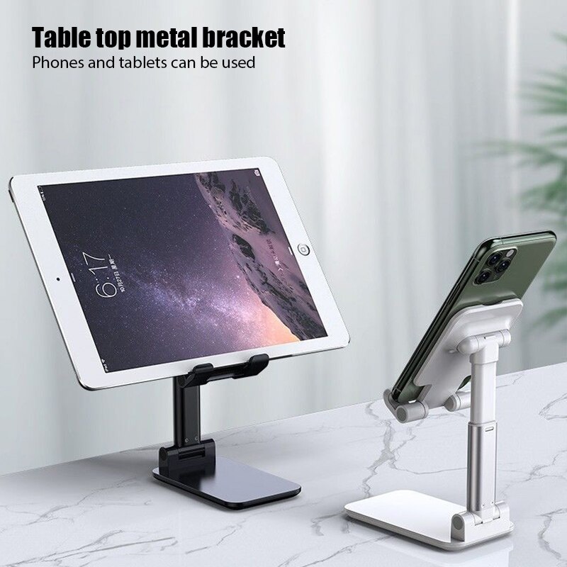 Draagbare Desktop Vouwen Tillen Beugel Mobiele Telefoon Stand Desktop Houder Tafel Desk Mount Voor Telefoon Tablet Draagbare