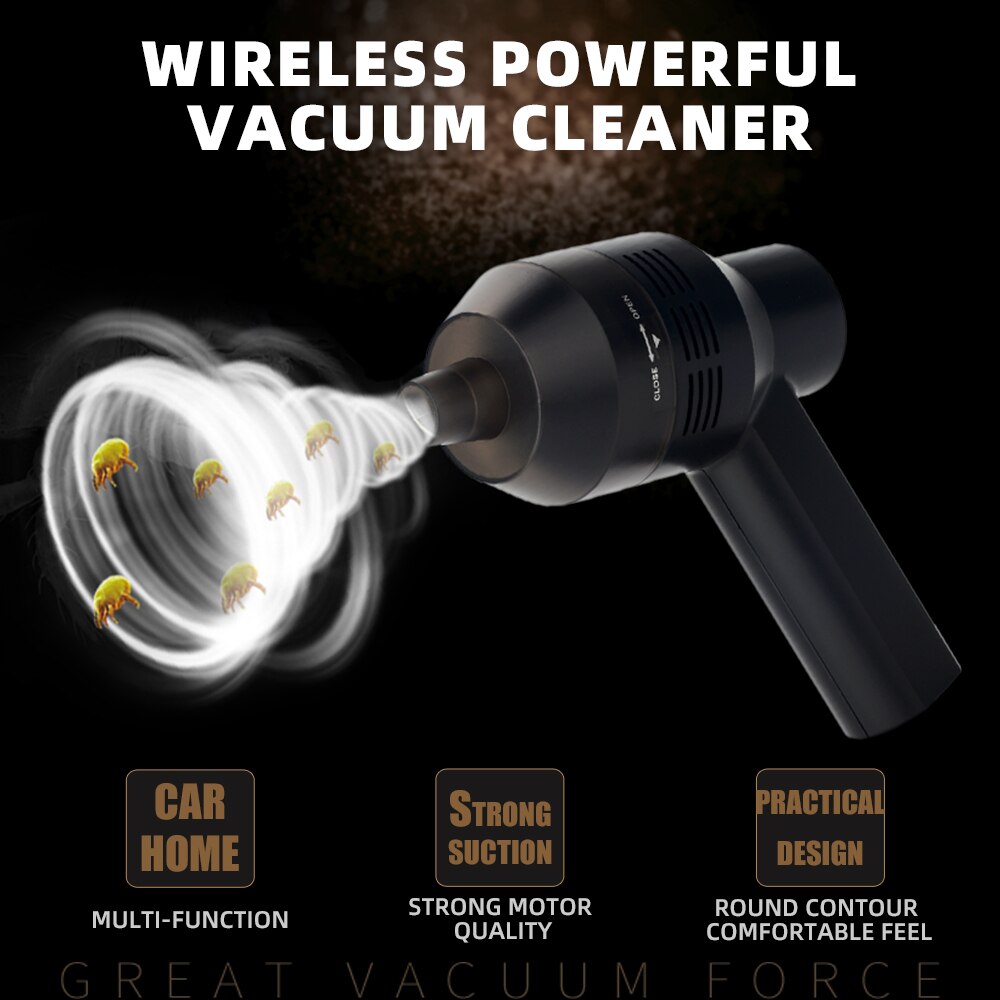 Portable Mini Handheld USB Keyboard Vacuum Cleaner Computer Dust Blower Duster for Laptop Desktop PC Computer Cleaner