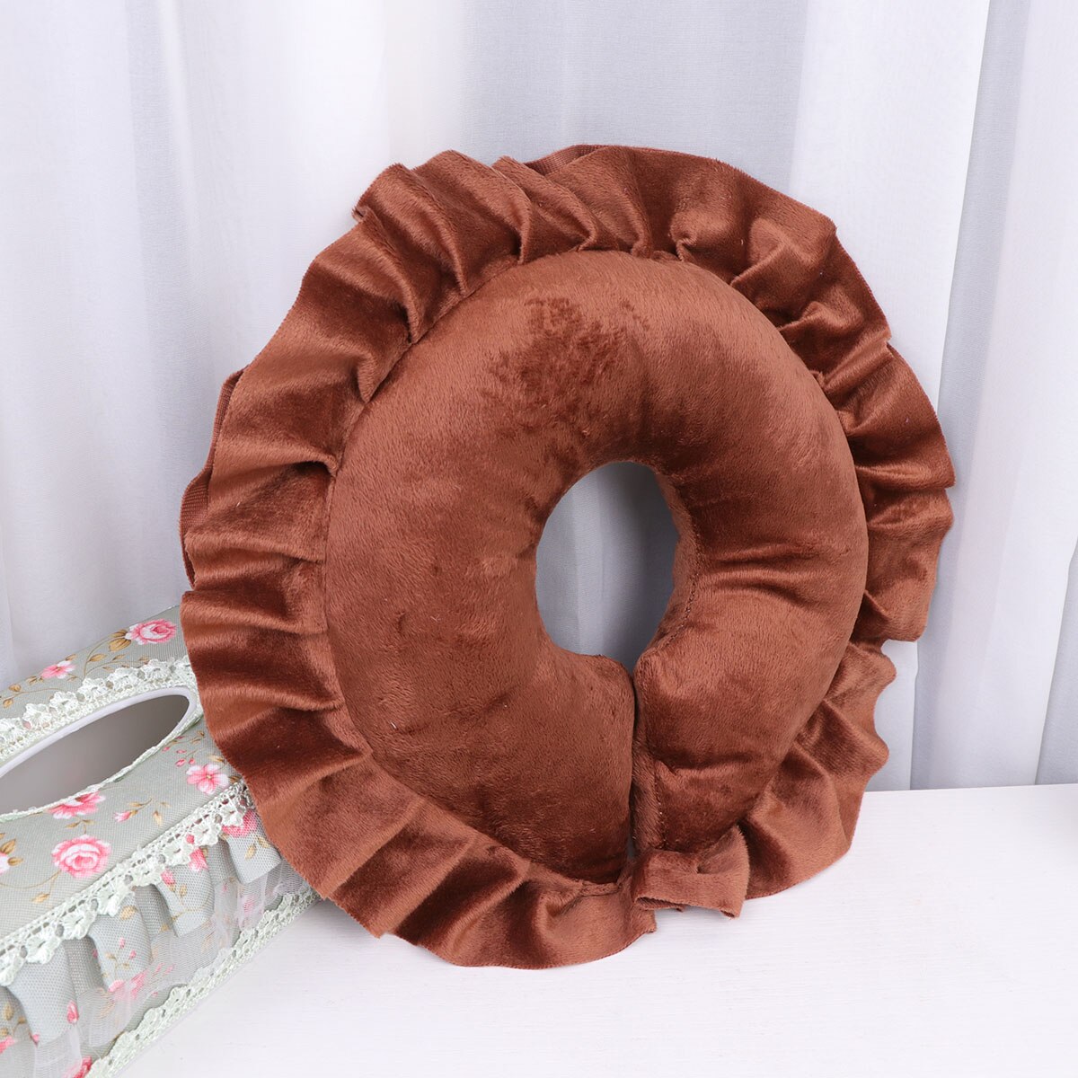 Face Hollow Pillow Face Cushion Salon U-Shaped Pillow Soft Face Massage Sleeping Lying Hollow Pillow Head Cushion Face Pillow