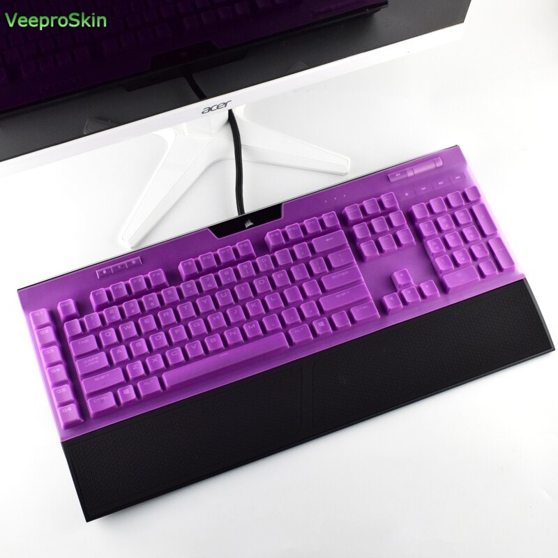 Für Corsair K95 Rgb Platin verdrahtet Spielen Mechanische Tastatur Abdeckung Haut Film Büro Schreibtisch Anti Staub Abdeckung Silikon Schutz