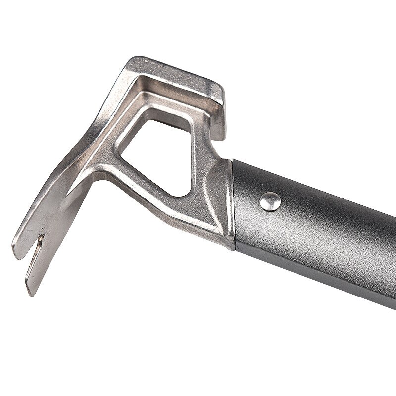Martillo para tienda de campaña al aire libre, alpinismo, senderismo, tirador de clavos de acero inoxidable