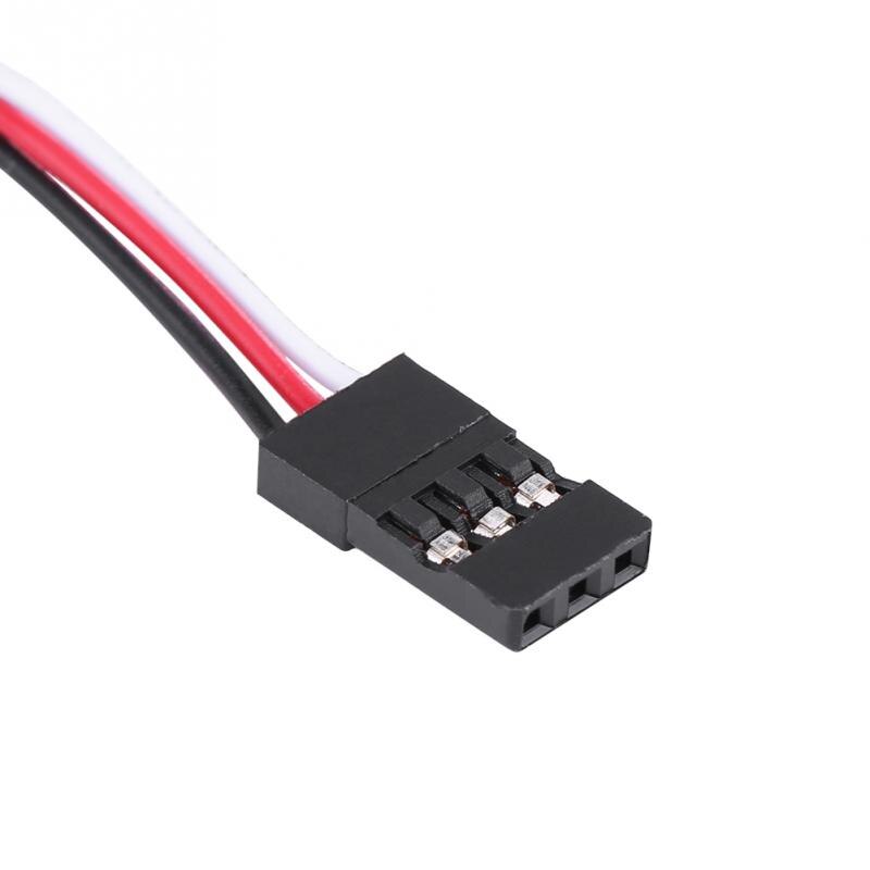 Plastic and 190mm Light Switch System Extension Cable Wire For RC Model Car Flash LED 3CH White + Red + Black RC Accessory