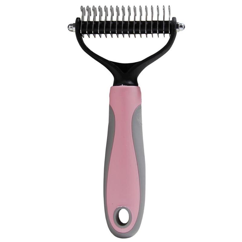 Cortador de nudos para pelo de mascota, peines de rastrillo para quitar el pelo, cepillo cepillado y caída de pelo para perros y gatos, cepillos de corte, suministros para Mascotas y Cachorros