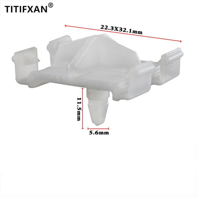 2 szt. Osłona drzwi samochodu boczna dokładka koralik podłogowy pasek robić usuwania zarysowań plastikowe zapięcia klipsy robić mercedes-benz Viano Vito sprinter