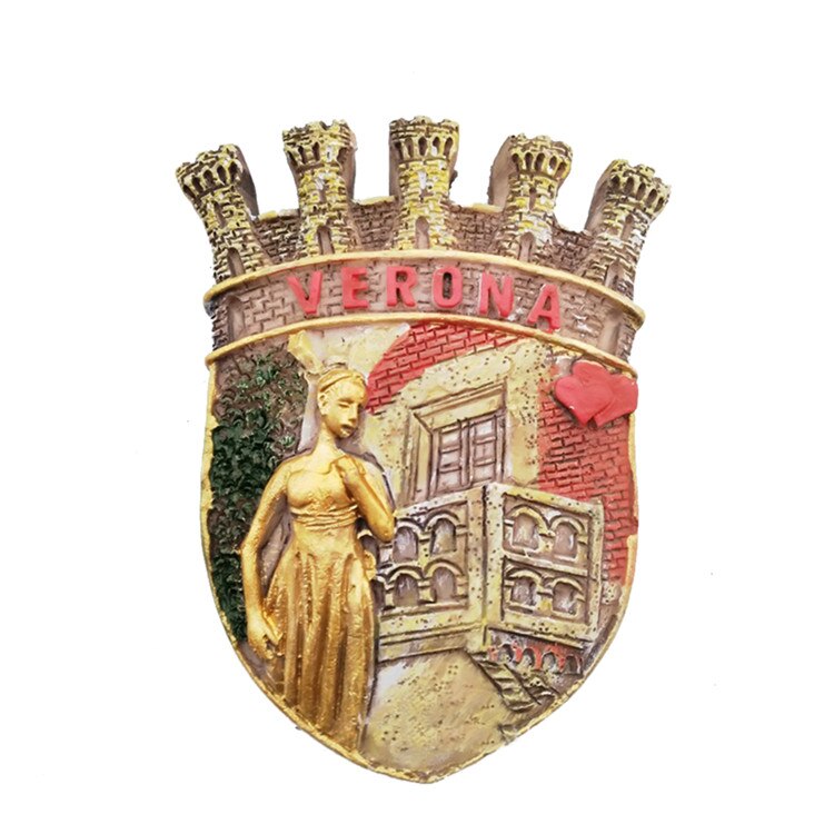 3D Resin Fridge Magnet Verona Venice Florence Versailles Palace Thai Elephant Souvenir: A