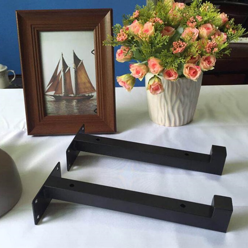 Wall Mounted Shelf Bracket Heavy Support Adjustable Wall Mounted Bench Table Shelf Bracket Furniture Hardware