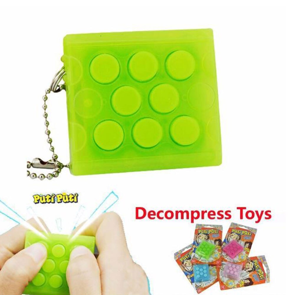 Giocattoli della novità per Adulti Dello fatica Giocattoli Della Bolla Del Capretto Spremere Spremere Imballaggio pazzo gadget Avvolgere la Catena Senza bene