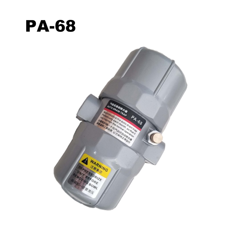 Pneumatic Auto Drain trap Water Drain Valve PA-68 PB-68 ZDPS-15 for Air Compressor PA/PB 68