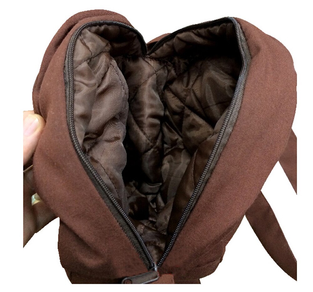 Unisex Monk Buddha Lay Shoulder Bags Sling Alms Bowl Bag Buddhism Cotton Bags