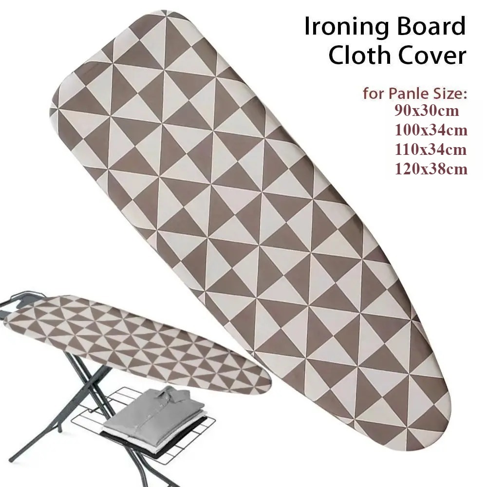 1PC Ironing Board Cover with Elastic Edge Home High Temperature Thickening and Anti-fouling Cloth Cover for Ironing Board다리미판 커버