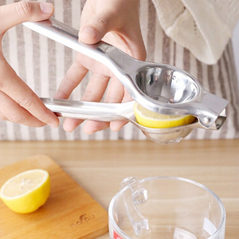 Stainless Steel Lemon Squeezer Durable Convenient Manual Juicer Multifunction Anti-Corrosive Citrus Press Squeezer Kitchen Tools