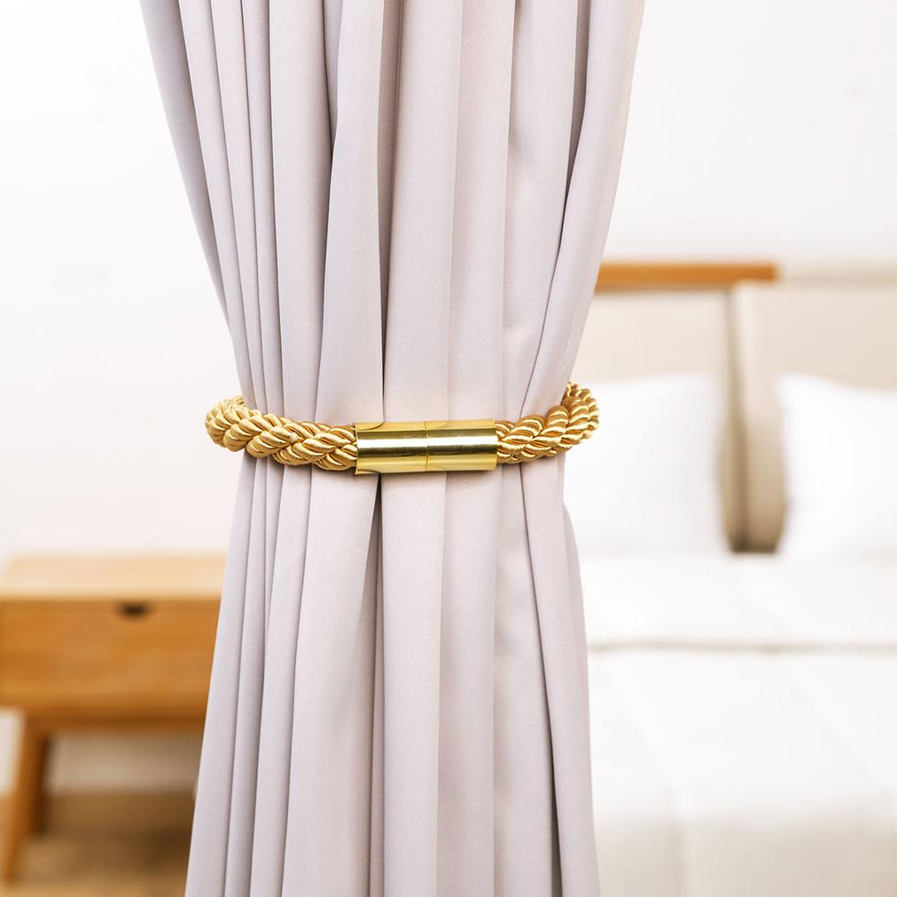 2 Stuks Magnetische Gordijn Clip Gordijn Houders Tieback Buckle Clips Opknoping Gesp Tie Terug Accessoire Gordijn Home Decor