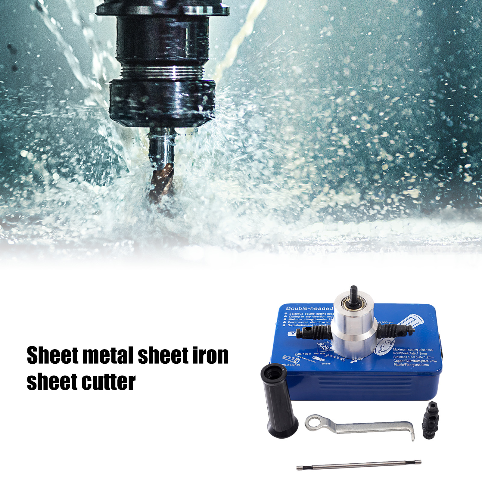 Metal Cutting Machine Sheet Metal Iron Cutter Electric Curve Hole Opener Cutting Tool For Car Repair Maintenance And Sheet Metal