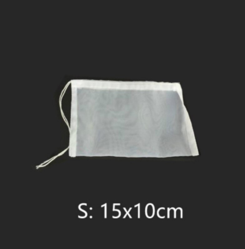 Herbruikbare Koffiefilter Zak Roestvrij Stalen Handgreep Flanellen Doek Zeef Dropping Pot Mesh Mand Gereedschap: 1pc Filter Bag