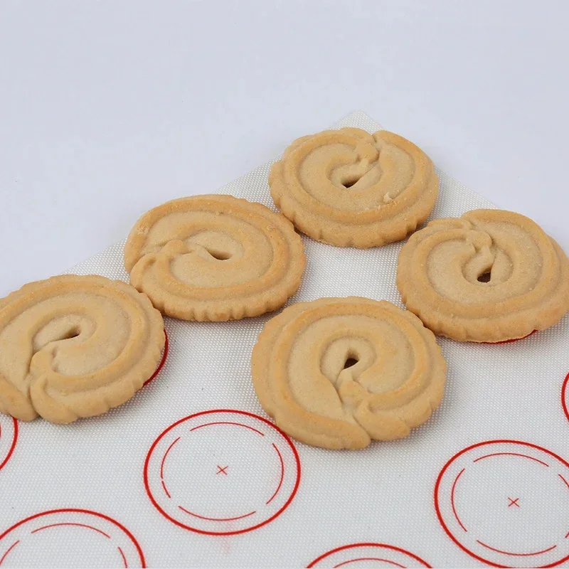 Cookie Backen matt Blatt Nicht-Stock Macaron Silikon matt Pad Fondant Kuchen Gebäck Werkzeuge Teig matt Backofen Liner Backformen küche Werkzeuge