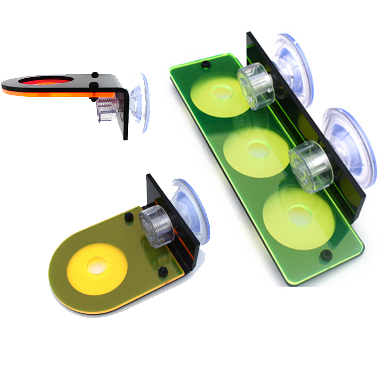 Fluorescence Coral Frag Rack SPS Acrylic Marine Aquarium Reef With Plugs LPS bracket Mount Tool for being placed