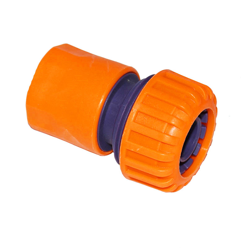 1/2" 3/4" 1" Hose Quick Connector DN15 DN20 DN25 Water Tap Garden Irrigation Connectors Car Washing Watering Hose 16mm 20mm1PCS: Silver