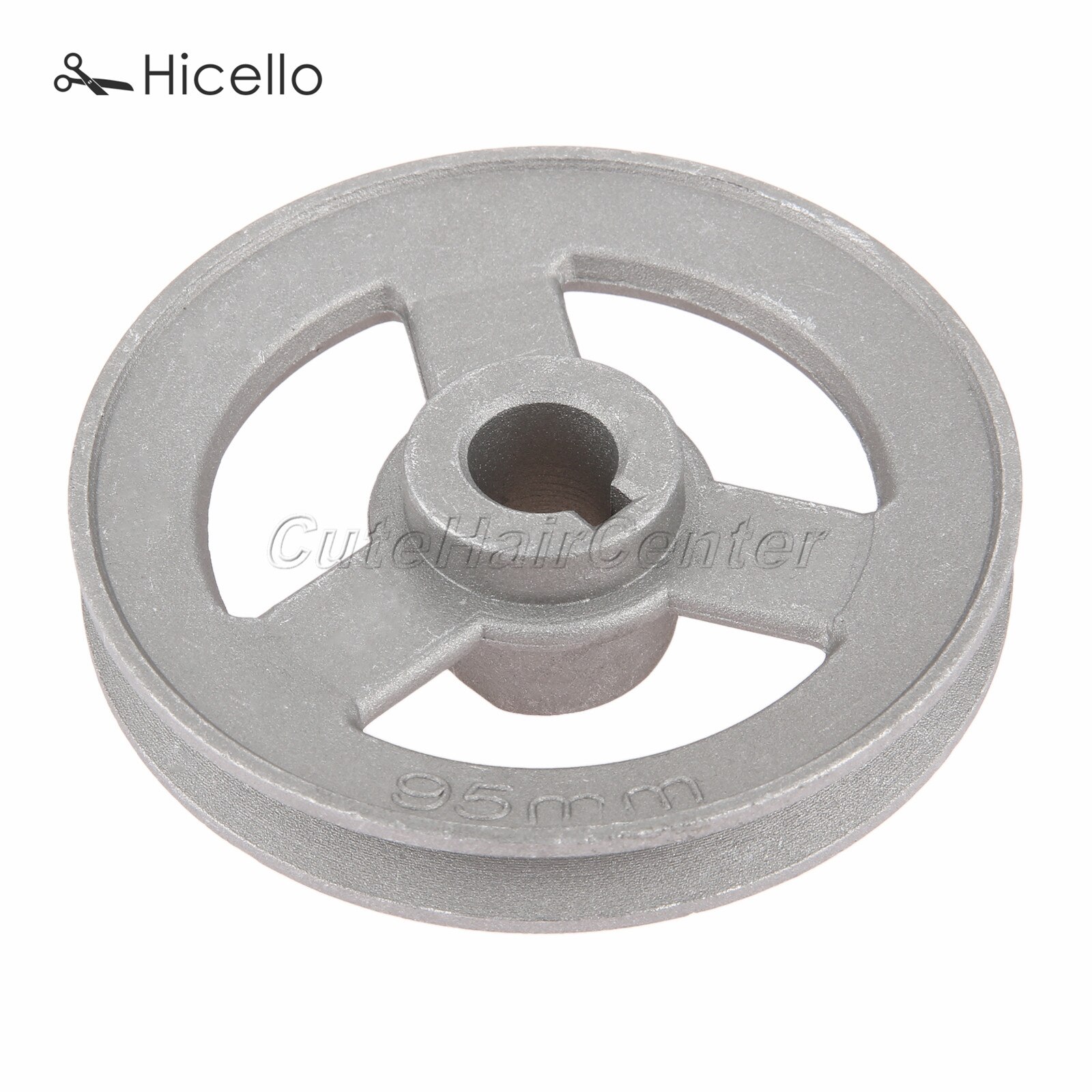 Industriële Naaimachine Timming Transfer Wiel Katrol Riem Wielen Alle Size 45Mm-120Mm Solid/Holle Aluminium 14 Size Hicello: 95mm