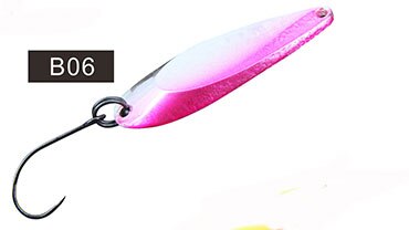 1 st fiskedragssked öring 2.5g metalljiggar spinnerbait wobblersked: B06