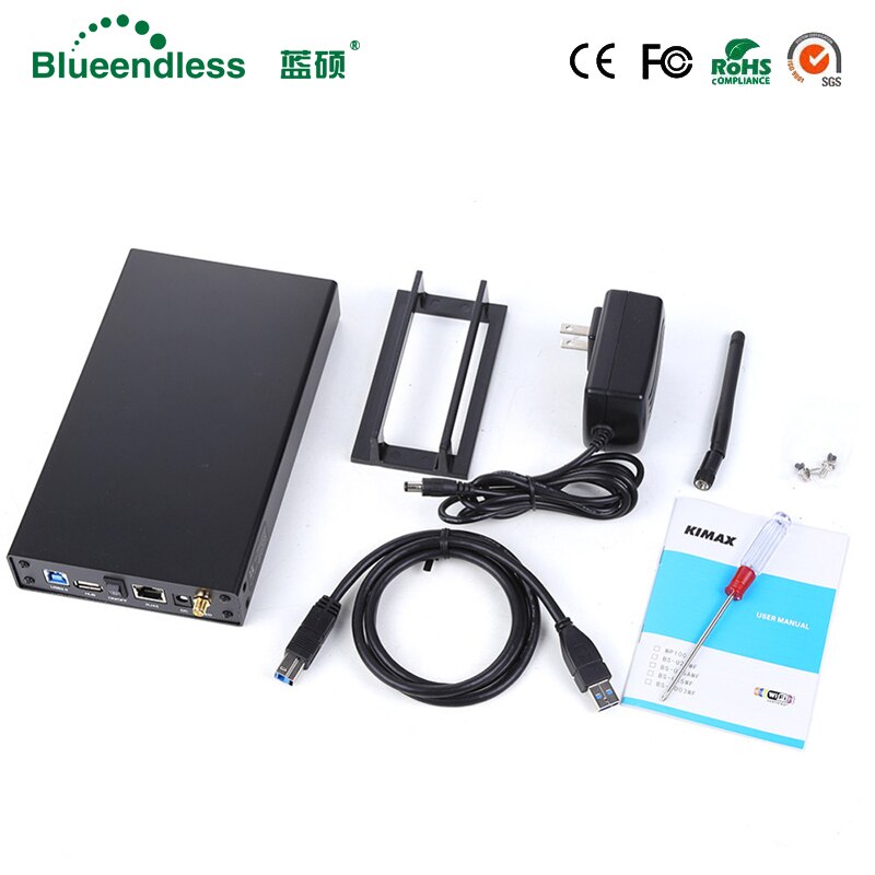 Roteador Wifi 300mbps 3.5&quot; /2.5&quot; Hdd Wifi Enclosure Sata to USB 3.0 External Hard Drive Case Disco Externo Hdd Wifi Adapter