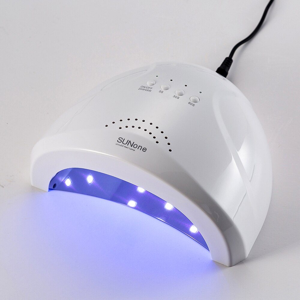 Lamp Voor Nagels Sunone Uv Lamp Gel Polish Machine Curing Lamp Met Bodem Timer Display Sneldrogend Sunuv Lamp Voor manicure