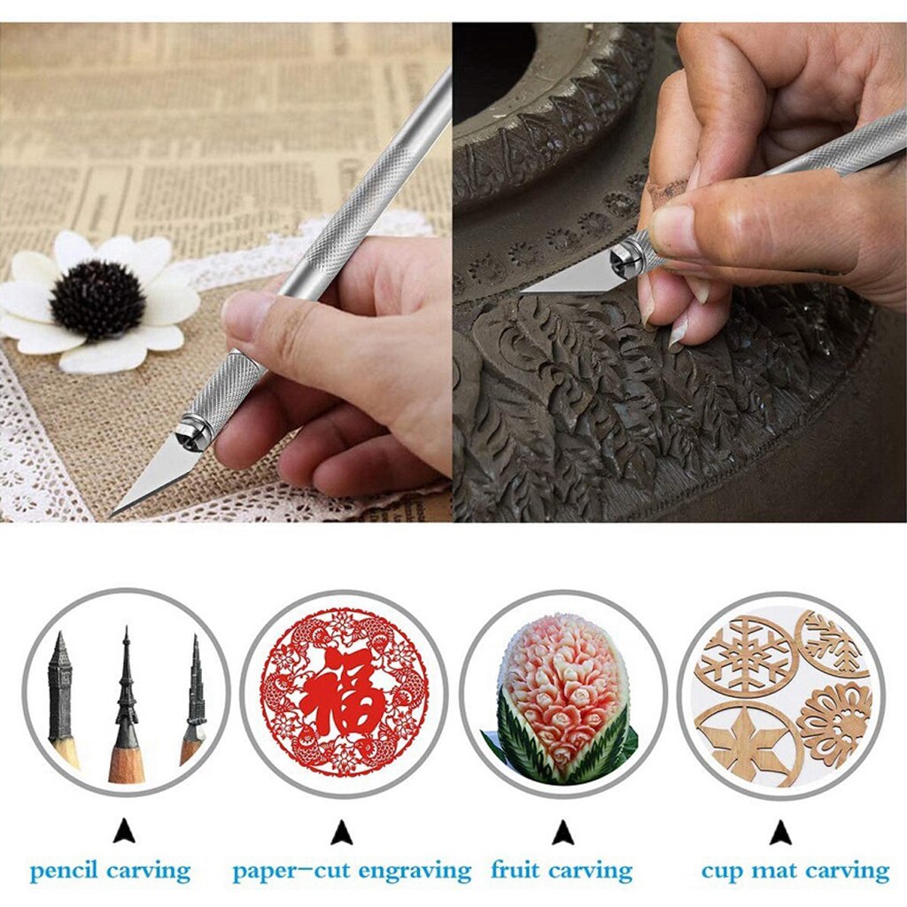 18 Craft Vinyl Tool Weeding Precision Diy Basic Set for Cricut Cameos Silhouttes