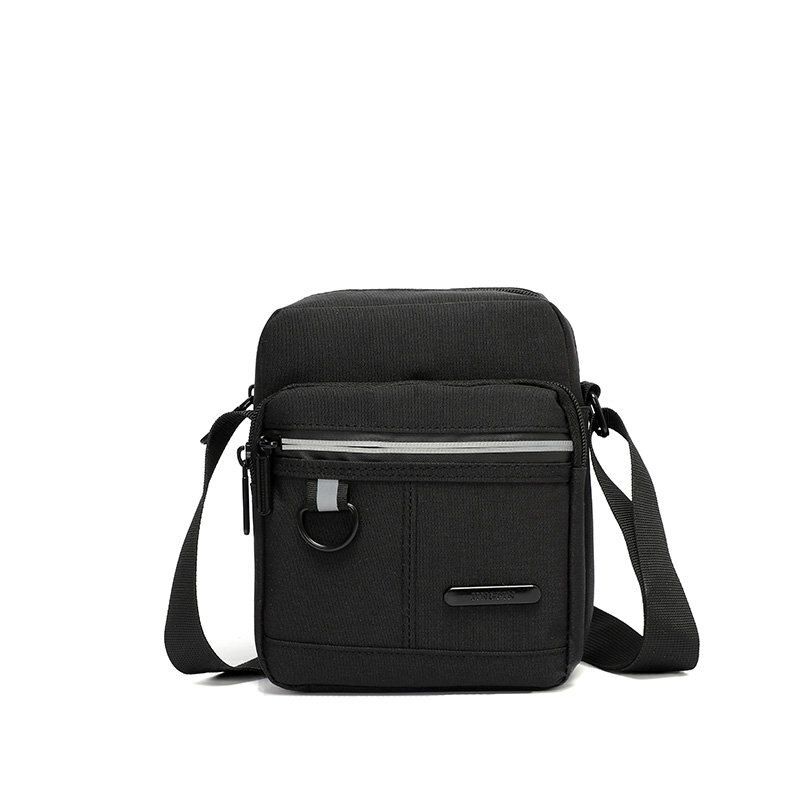 Heren Messenger Bag Crossbody Schoudertassen Reistas Man Portemonnee Kleine Pack Voor Werk Business Waterdichte Casual Crossbody Tas: black