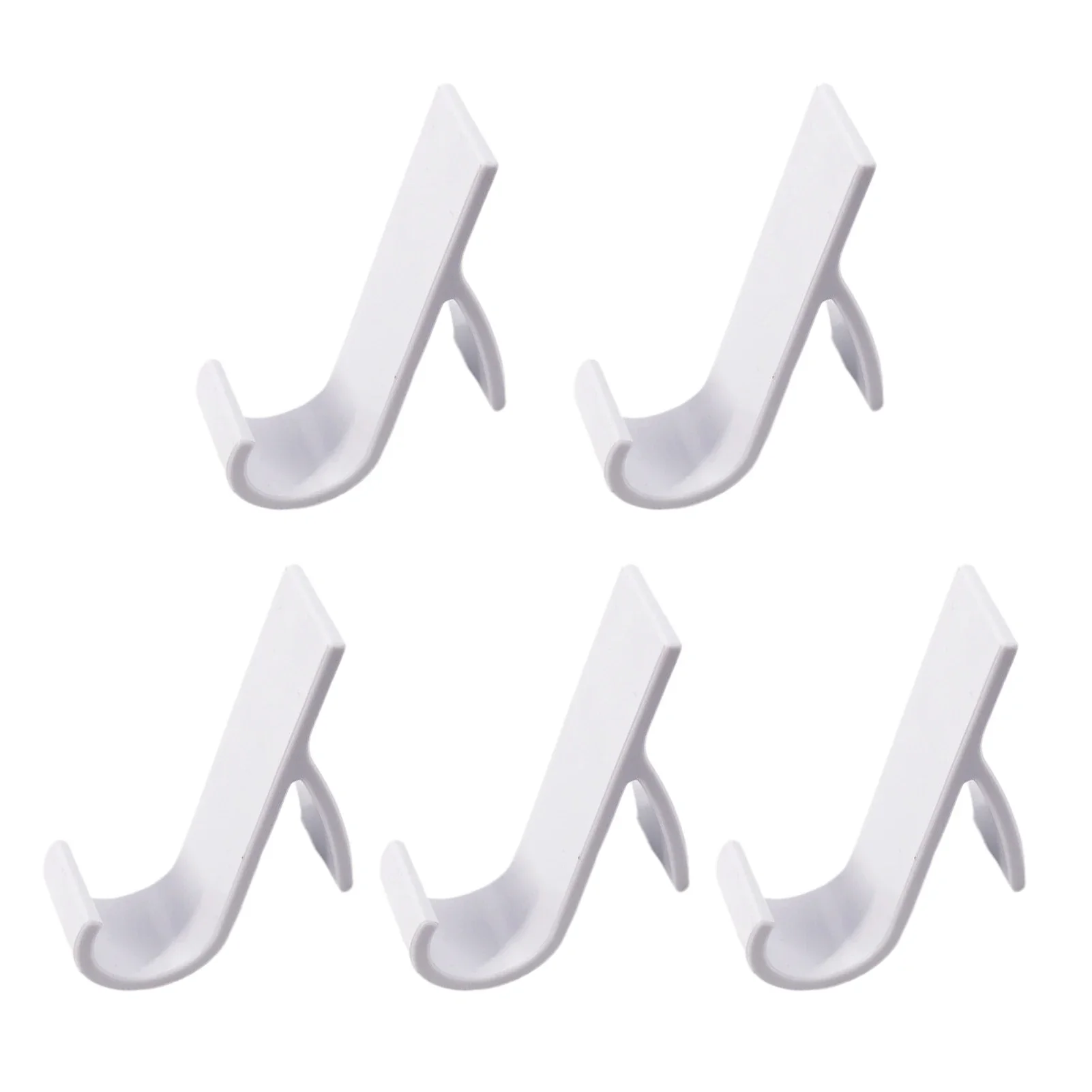 3/4/5 Stuks Hanger Voor Verwarmde Handdoek Radiator Rail Bad Haak Houder Kleerhanger Plegable Sjaal Hanger drogen Ruimte Handdoekenrek: XXL / WHITE