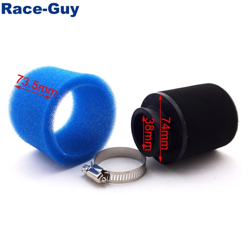 38/42/45mm de espuma de filtro de aire limpiador para 110 125cc 140cc 150cc ATV Quad 4 Wheeler pozo de la bici de la suciedad Go Kart Scooter motocicleta