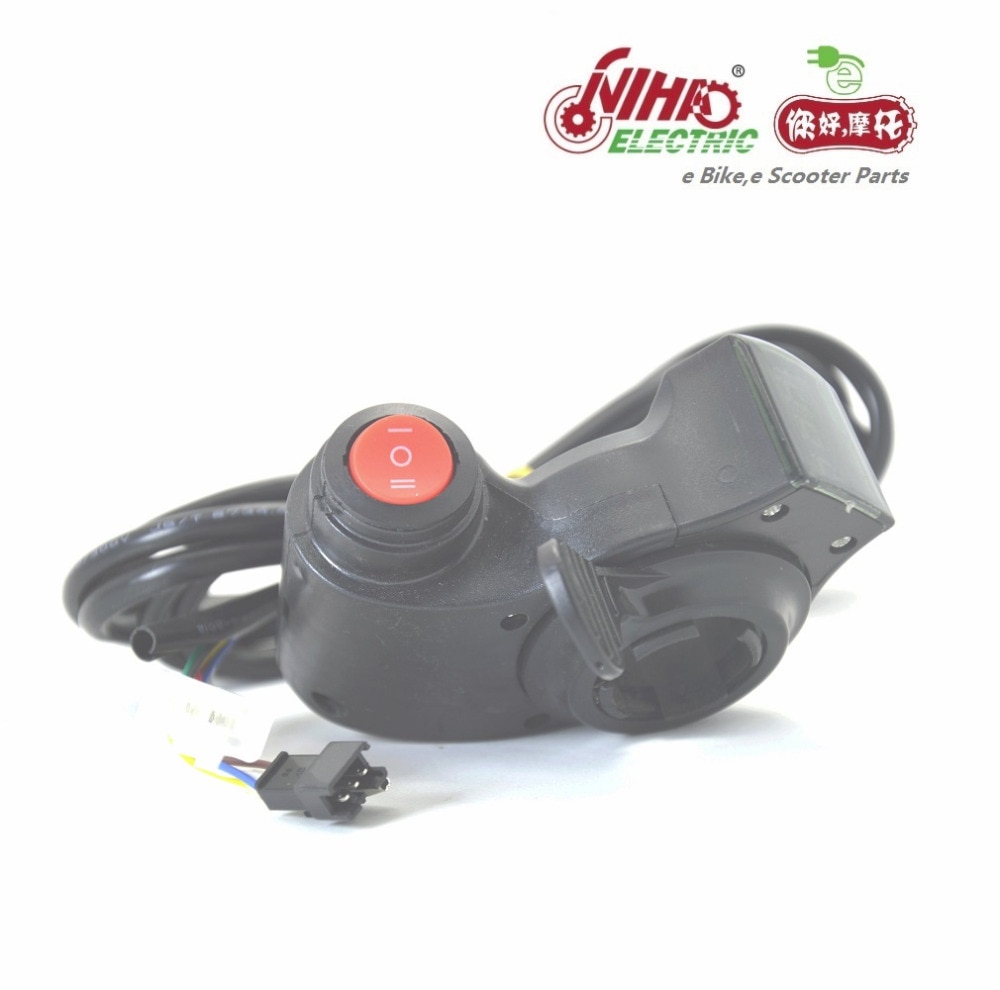 E-BIKE de 19 pulgadas, acelerador con pantalla LCD Digital de voltaje y 3 interruptores de velocidad, bicicleta eléctrica, patinete eléctrico ZTECH