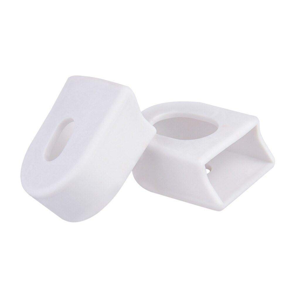 2pcs Silicone Bicycle Crank Arm Cover Crank Protectors Bike MTB Crank Set Protective Sleeve Cover Parts Crank for Sram Bike: White