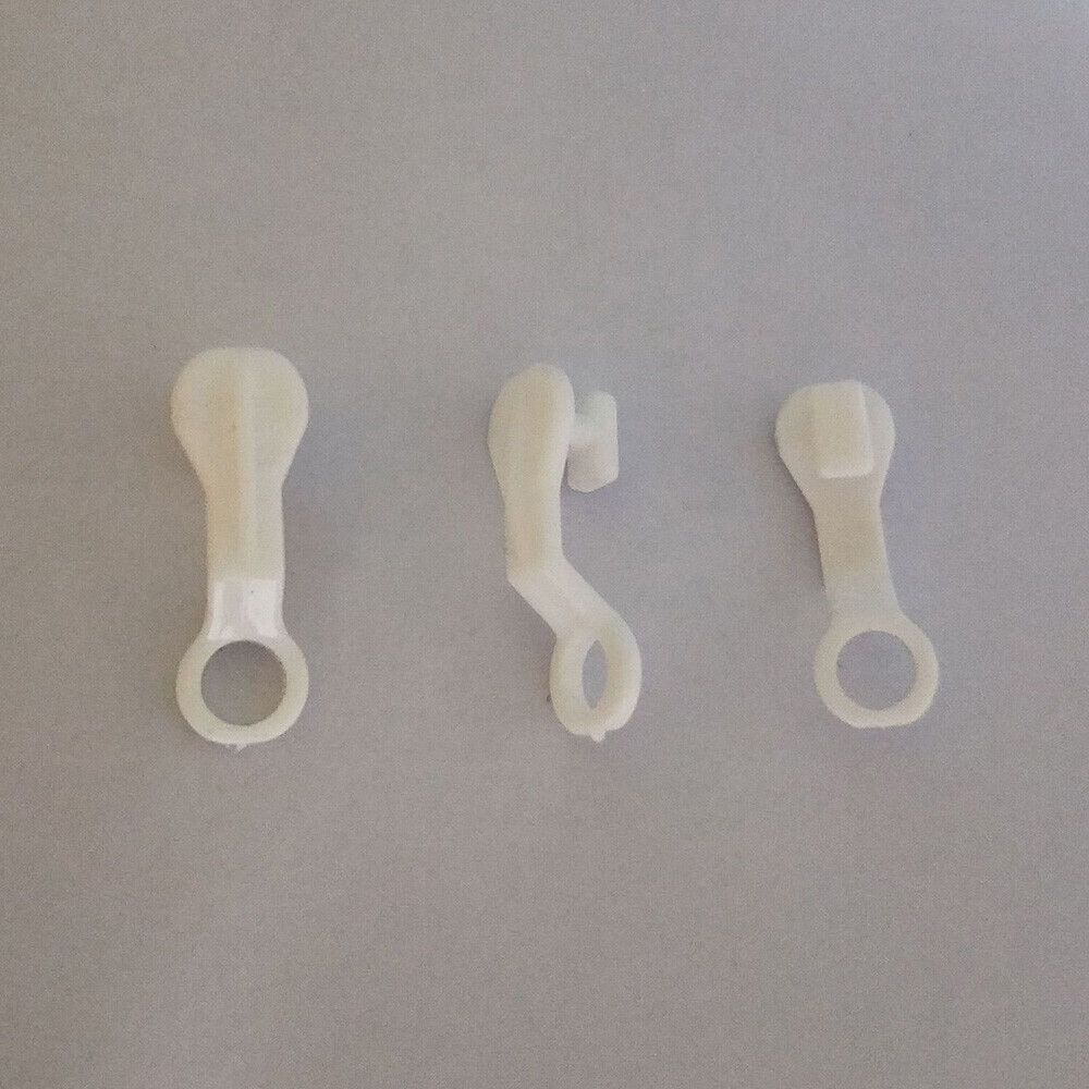 Strong Curtain Track Glide Runner Glider Hook Swish Suited Railing Plastic Poles