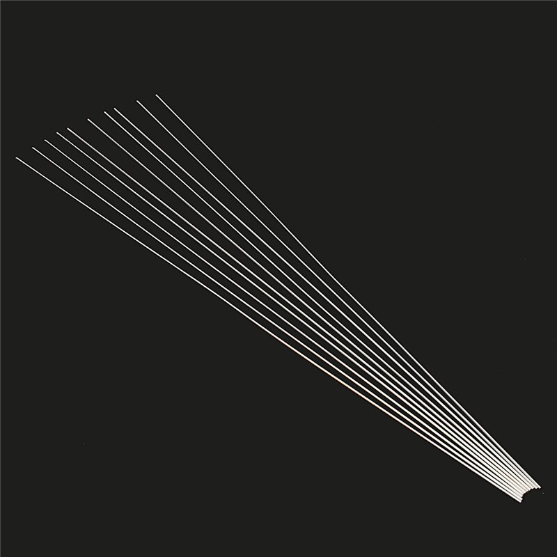 Varilla de soldadura de aleación de aluminio plateado, 8 piezas, 2mm x 230mm, baja temperatura, alambre de soldadura, varillas de relleno TIG