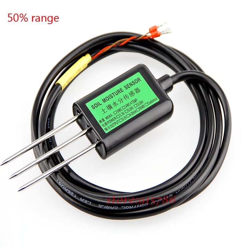 Soil moisture sensor 4-20mA 0-2V RS485 modbus outp... – Grandado