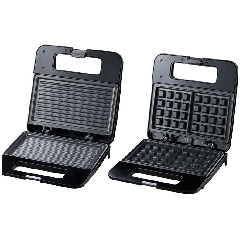 Multifunctional Electric Mini Sandwich Makers grilling Panini plate Waffle toaster breakfast machine barbecue oven EU plug