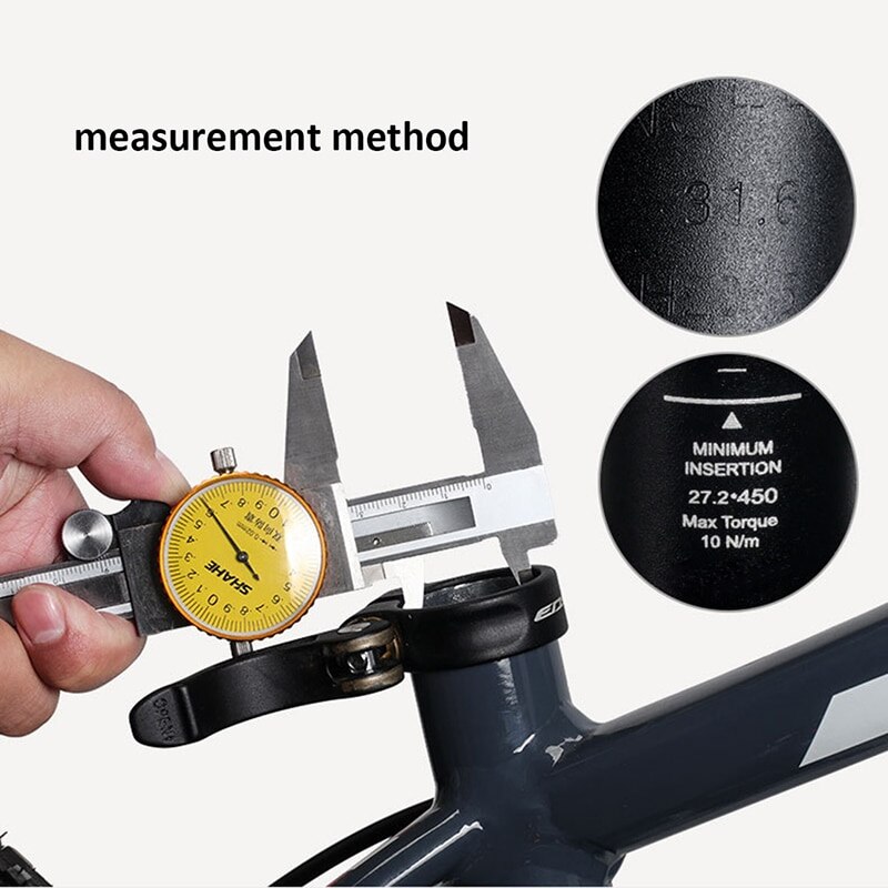 Bicycle Seat Post Tube Sleeve MTB Bike Seat Post Adapter Alloy SeatPost Tube Reducing Turn Sleeve Mountain Bicycle Cycling Parts