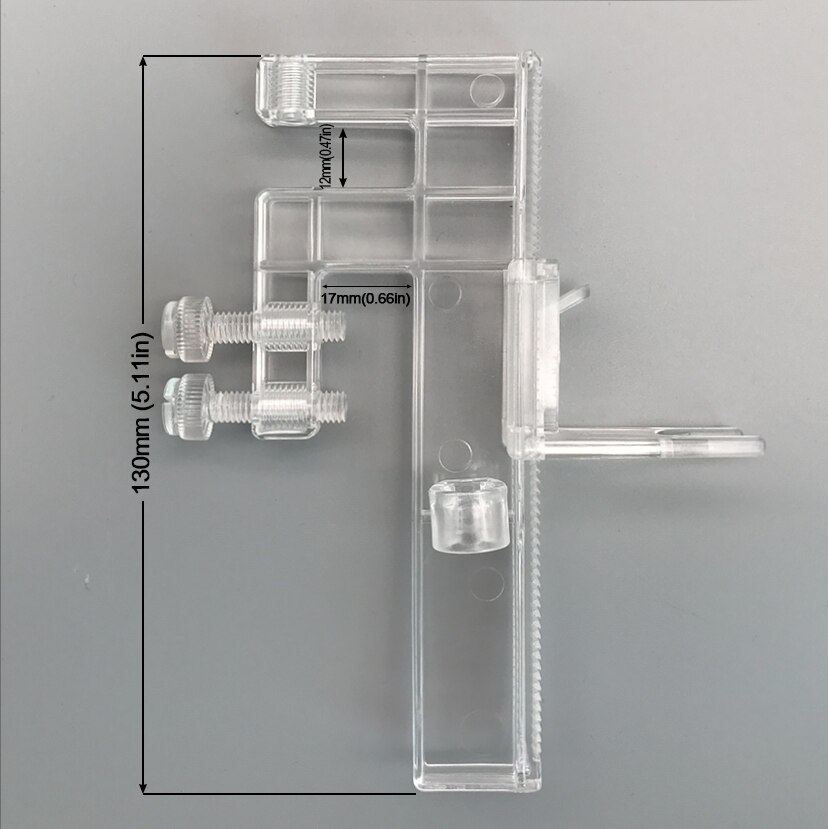 1/4" Adjustable Float Valve Auto Top Off ATO Solution Auto Water Filler Float Valve Mounting for Aquarium Sump