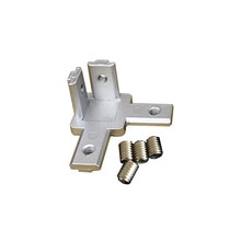 3-Way End Corner Bracket Connector for T slot Aluminum Extrusion Profile /3030 series Pack of 1