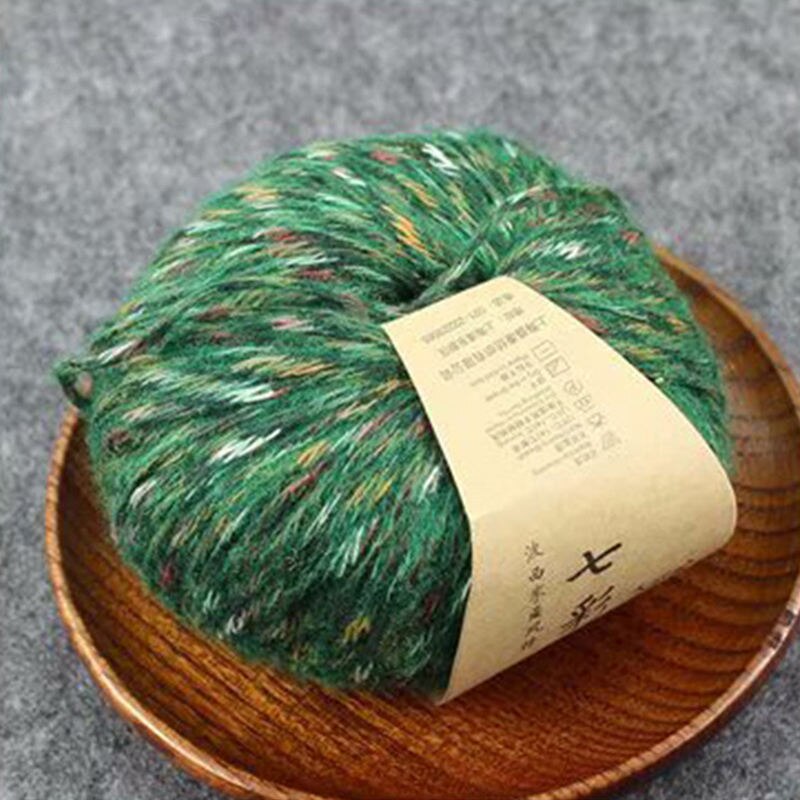 50g Wollen Kleurrijke Alpaca Fluwelen Wol Kasjmier Garen voor Hand Breien Haak DIY Trui Sjaal Draad: 10