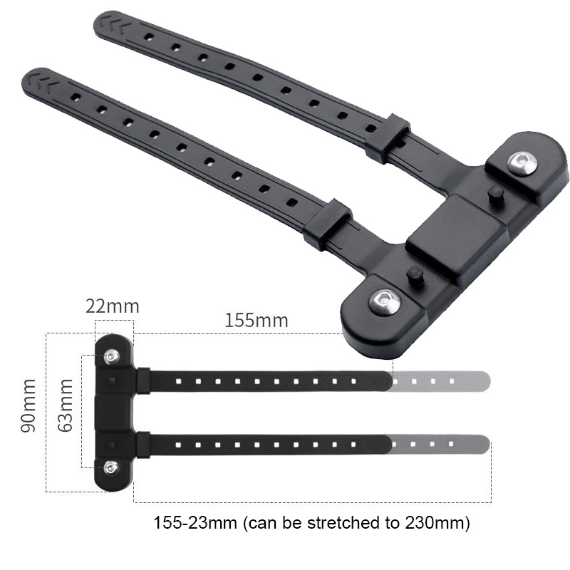 Bicycle Bottle Holder Mount Adapter Silicone MTB Bike Kettle Stand Base Widely Use On Handlebar /Seatpost Tube/Frame